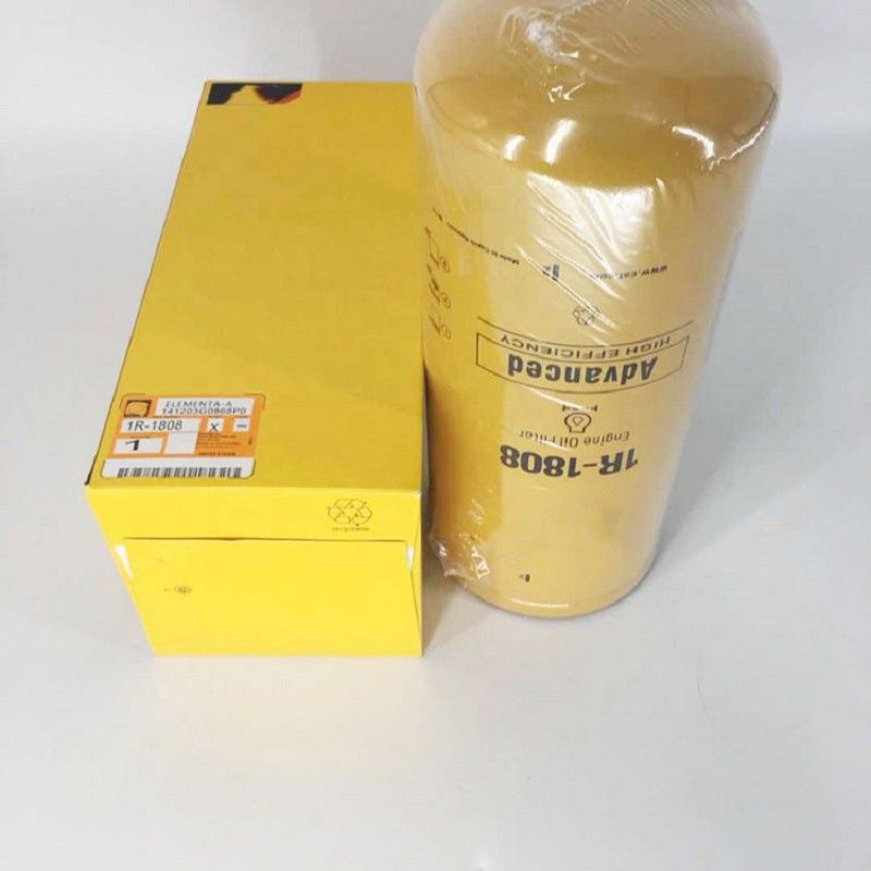 Wheel Loader Spare Parts 1R1808 Fuel Filter Diesel Oil Filter for Caterpillar