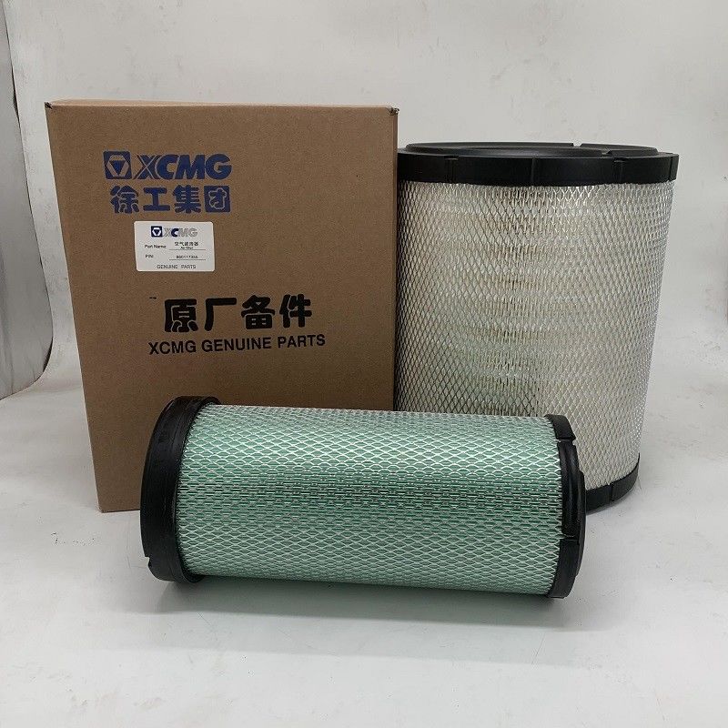 860117355 Diesel Engin Loader Spare Parts Air Filter For XCMG