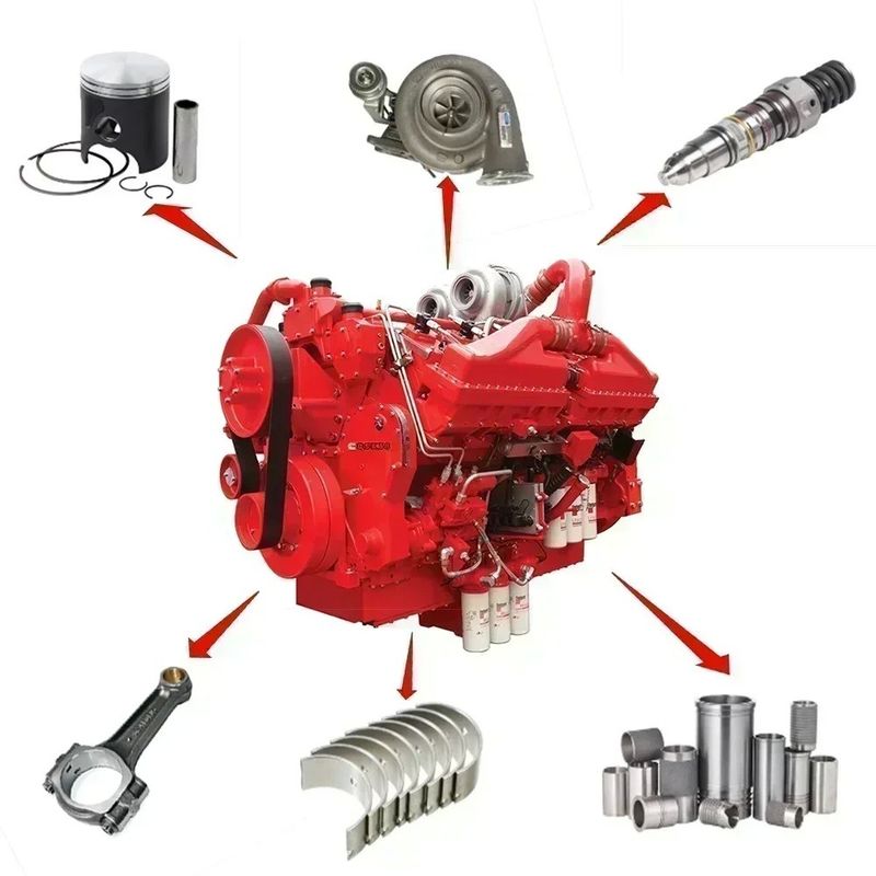 Original Diesel Engine Spare Part 3010181 3086035 Water Pump Inlet Connector Essential Part For Cummins